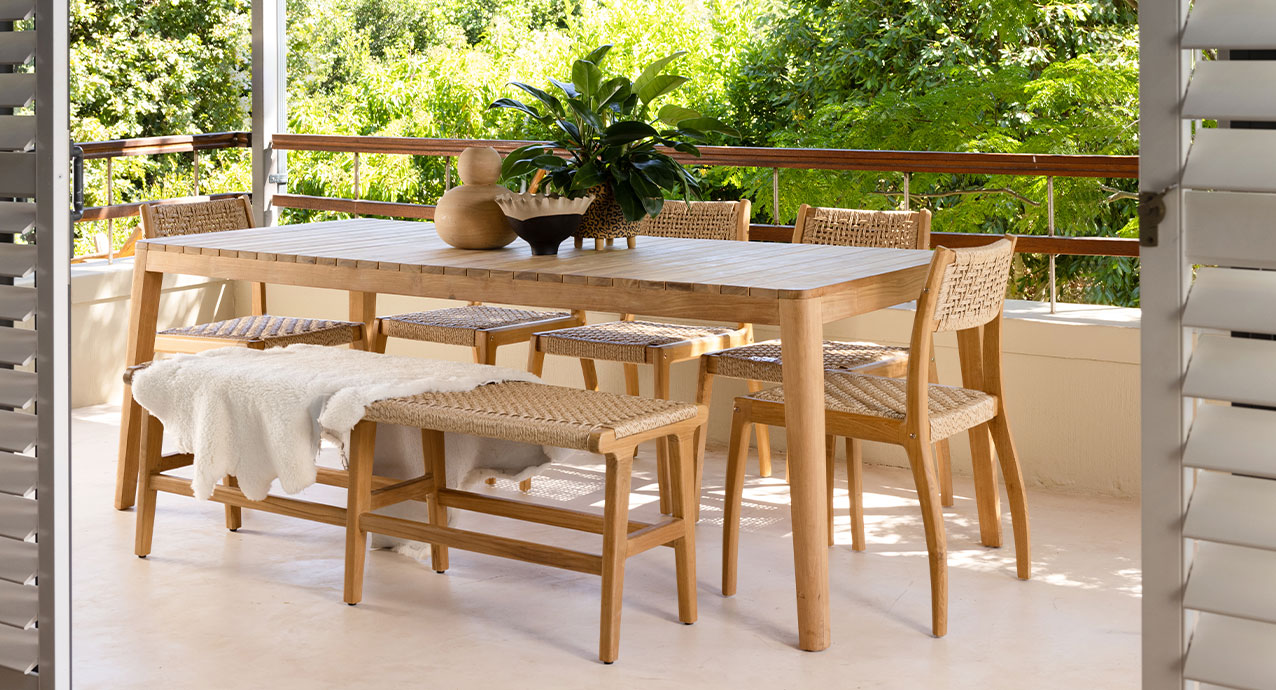 Resort Collection Outdoor chairs synthetic rattan and cane 