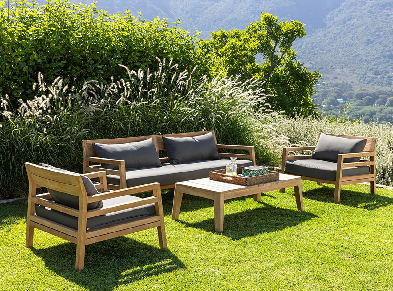 Zanzibar Collection Lodge-style Teak Outdoor Furniture 